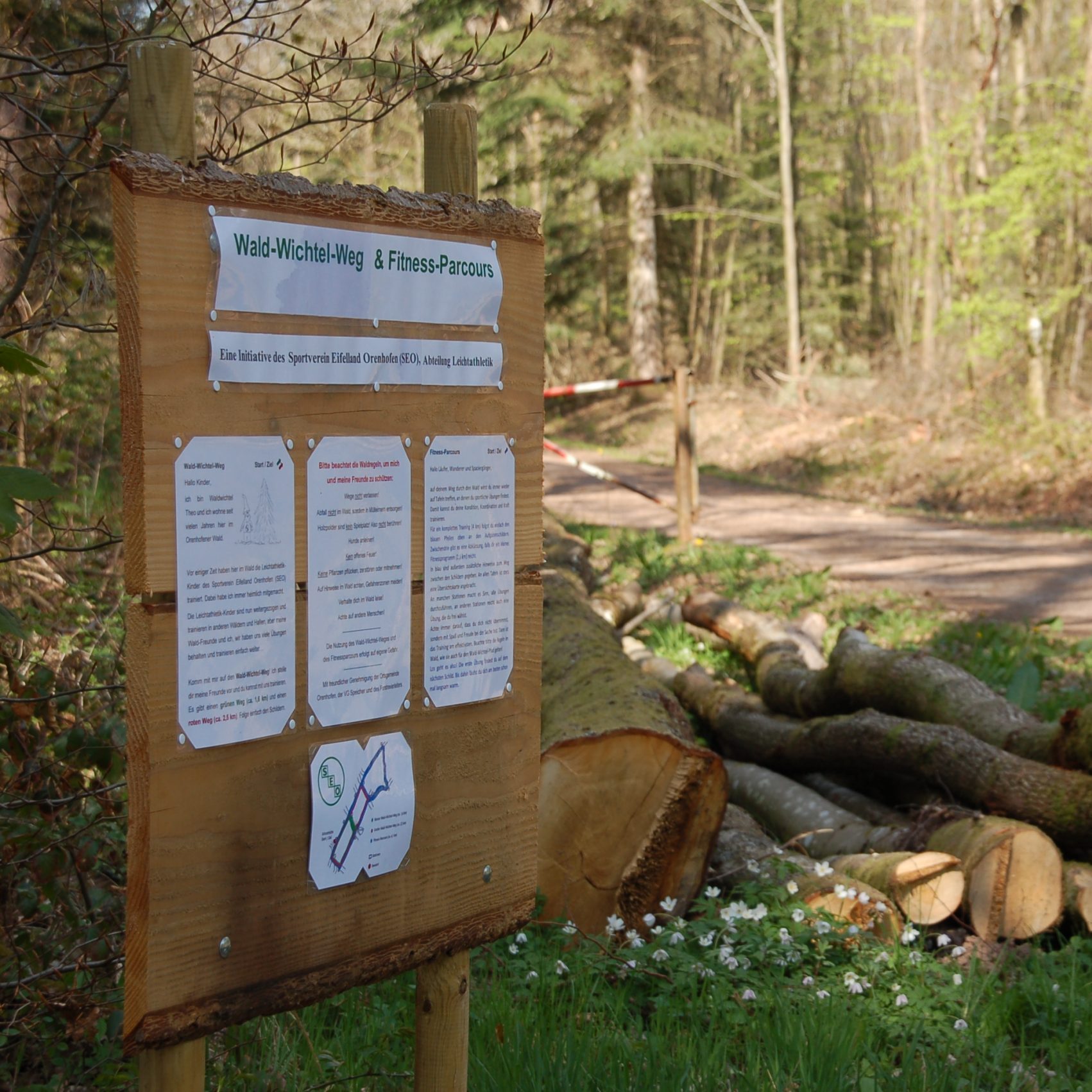 Wald-Wichtel-Weg und Fitness-Parcours